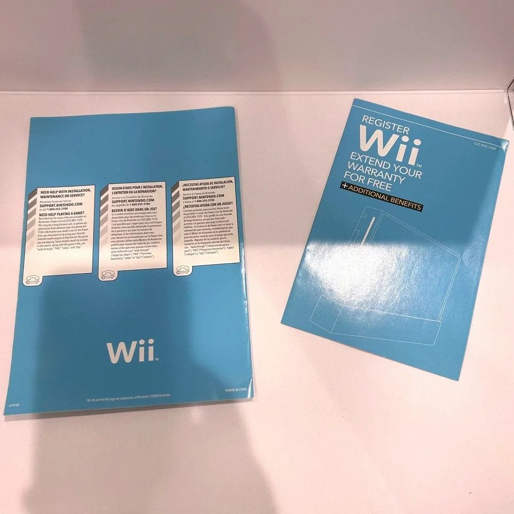 Vintage Nintendo Wii RVL-001 CIB Wii Sports Tested GameCube Compatible